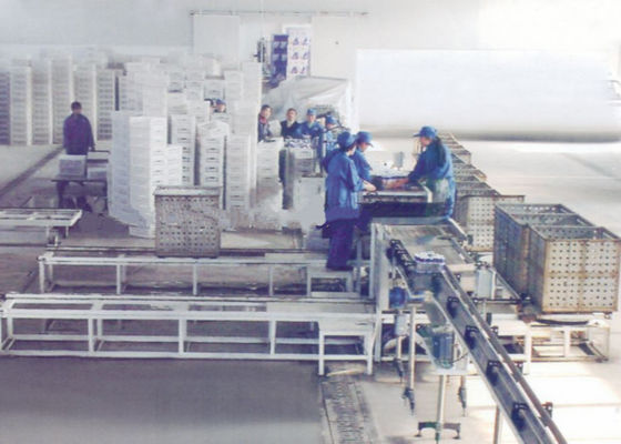 China Mand die Geautomatiseerde Verpakkende Machinelijn voor Flessen/Blikken/Koppen leegmaken leverancier