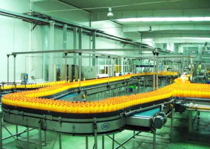 De geautomatiseerde Systemen van de de Productielijn Verpakkende Transportband van de Vruchtensapdrank