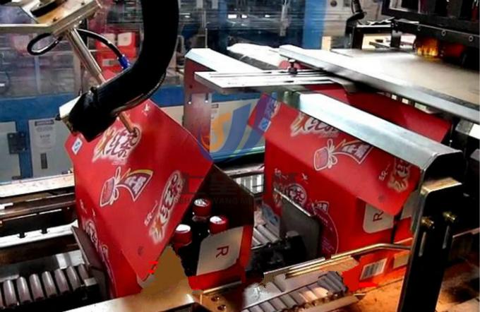 Robotachtige Automatische de Machineplc van de Gevalverpakker Controlehoge snelheid voor Drankflessen