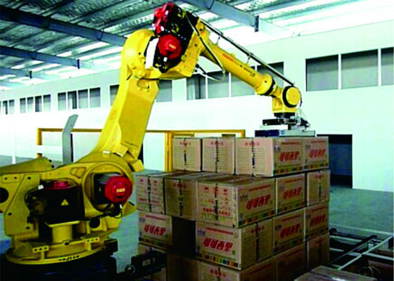 China De Robotachtige Verpakkende Machines van de drankindustrie, Hogere het Niveauveiligheid van Verpakkingsrobots leverancier