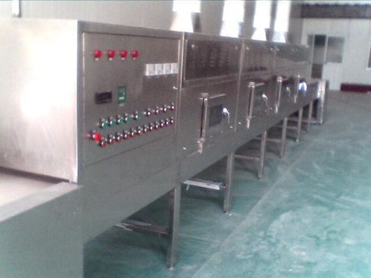 China Het Pasteurisatieapparaatmachine van de poederkorrel, de Sterilisator Ononderbroken Tunnel van de Microgolfstoom leverancier