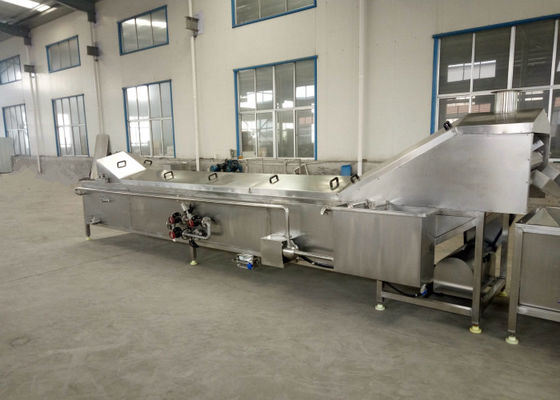 China De groente ontwatert Schoon Machine Toegepast Trillend Water Verwijderend Machine leverancier